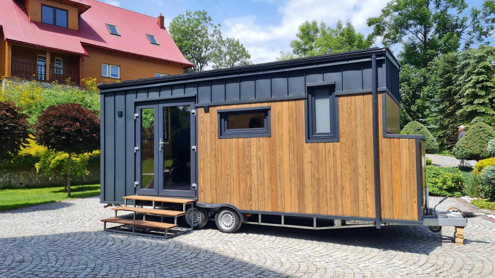 Konstruksjon av modulhytte fra Craft House